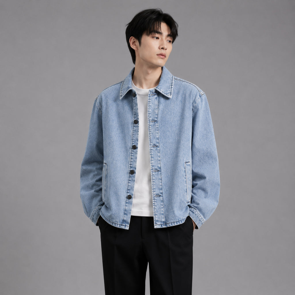 COLEGACY Men Denim Jacket