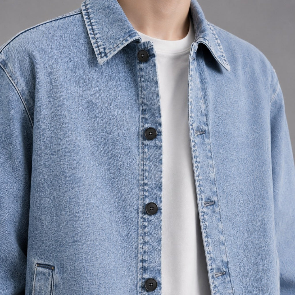 COLEGACY Men Denim Jacket