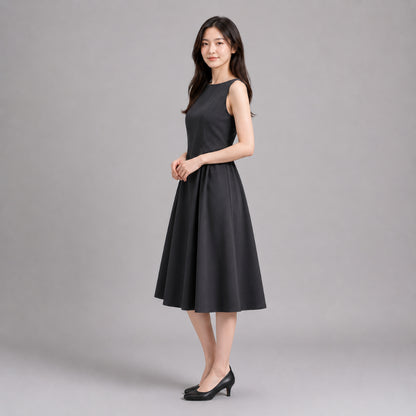 COLEGACY Women Sleeveless A-Line Dress