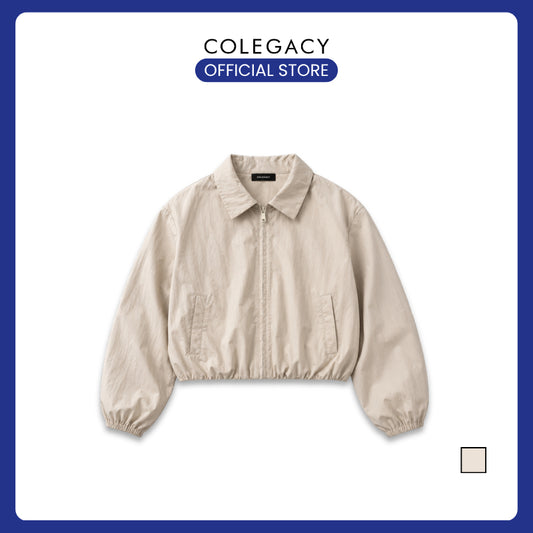 COLEGACY Women Cropped Zip Jacket