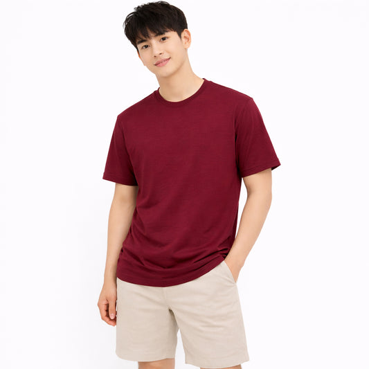 COLEGACY Men Premium Basic Cotton T-Shirt