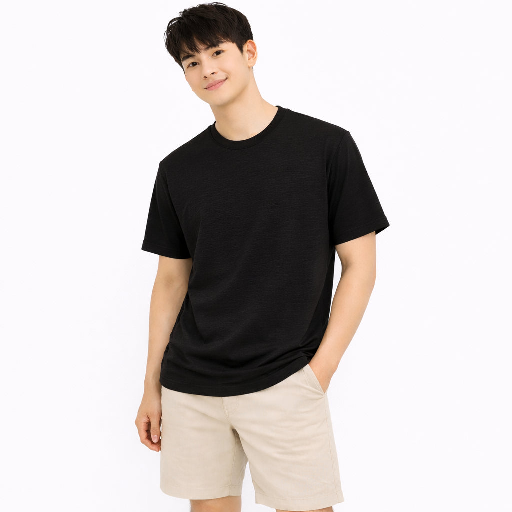 COLEGACY Men Premium Basic Cotton T-Shirt