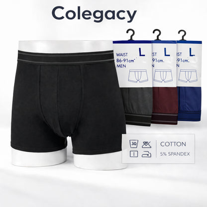 COLEGACY Premium Cotton Boxer Briefs