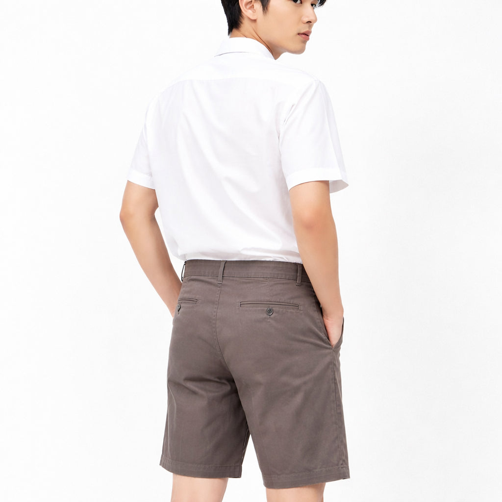 COLEGACY Men Casual Short Pants | Korean Style Slim Fit Cotton Shorts | Premium Quality Smart Casual Streetwear