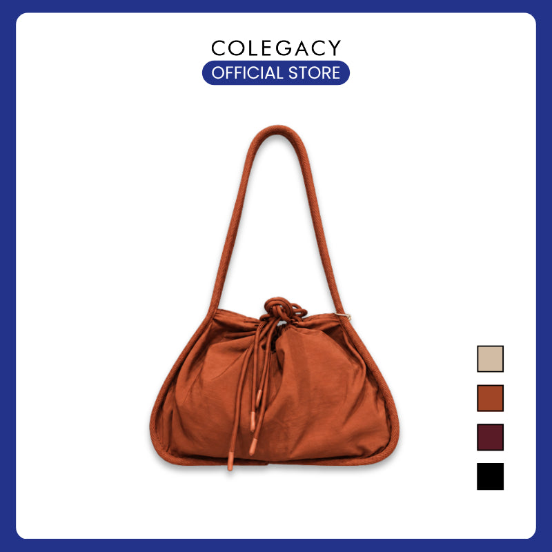 COLEGACY Soft Drawstring Nylon Shoulder Bag
