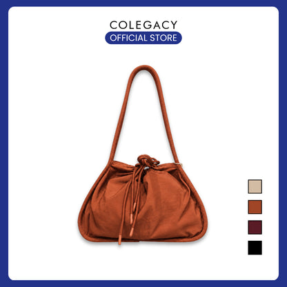 COLEGACY Soft Drawstring Nylon Shoulder Bag