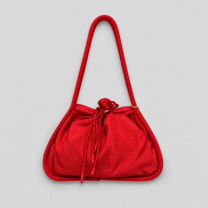 COLEGACY Soft Drawstring Nylon Shoulder Bag