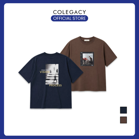 COLEGACY Men Hold The Vision Graphic T-Shirt