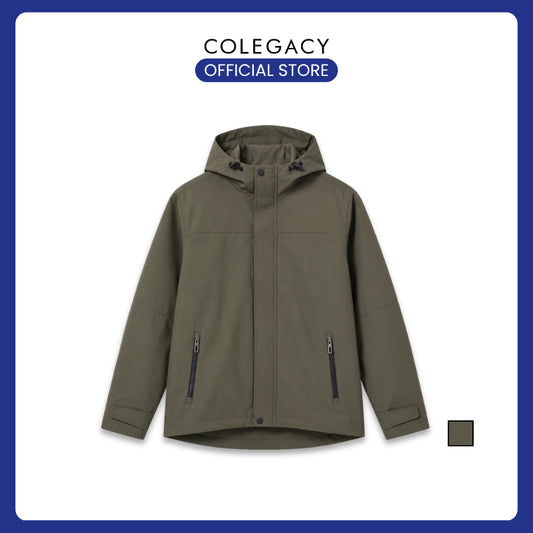 COLEGACY Men Hooded Windbreaker