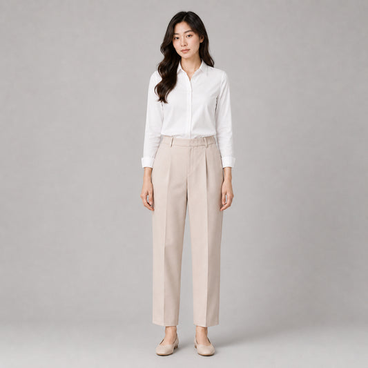 COLEGACY Women Tapered Trousers