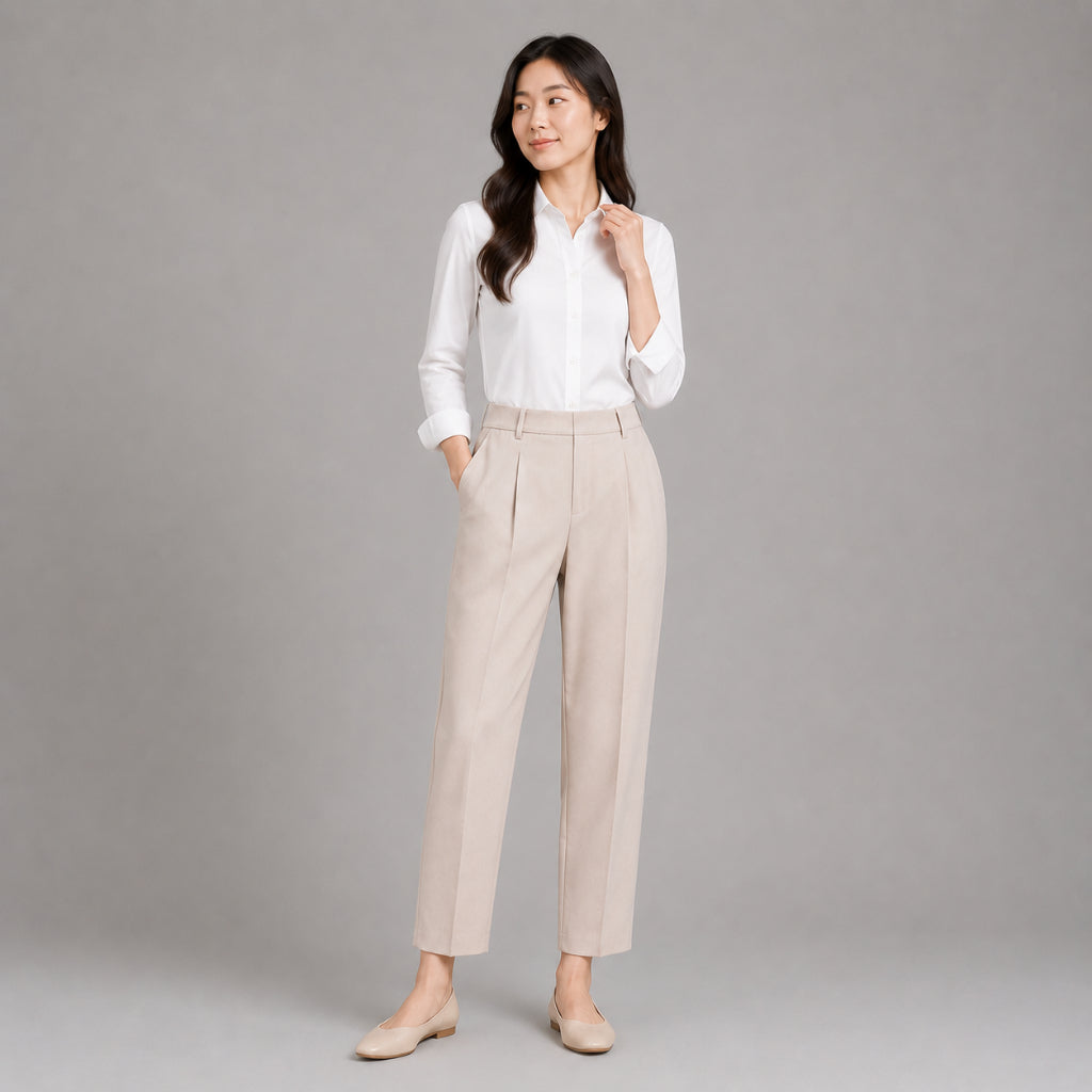 COLEGACY Women Tapered Trousers