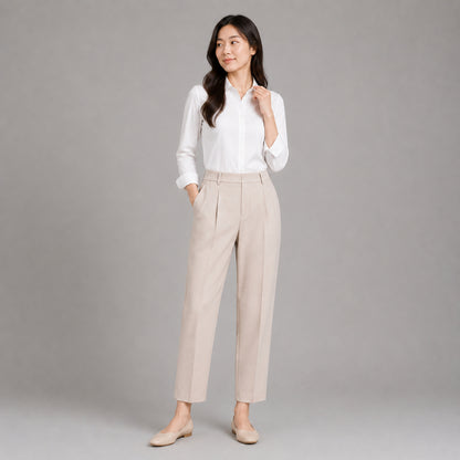 COLEGACY Women Tapered Trousers
