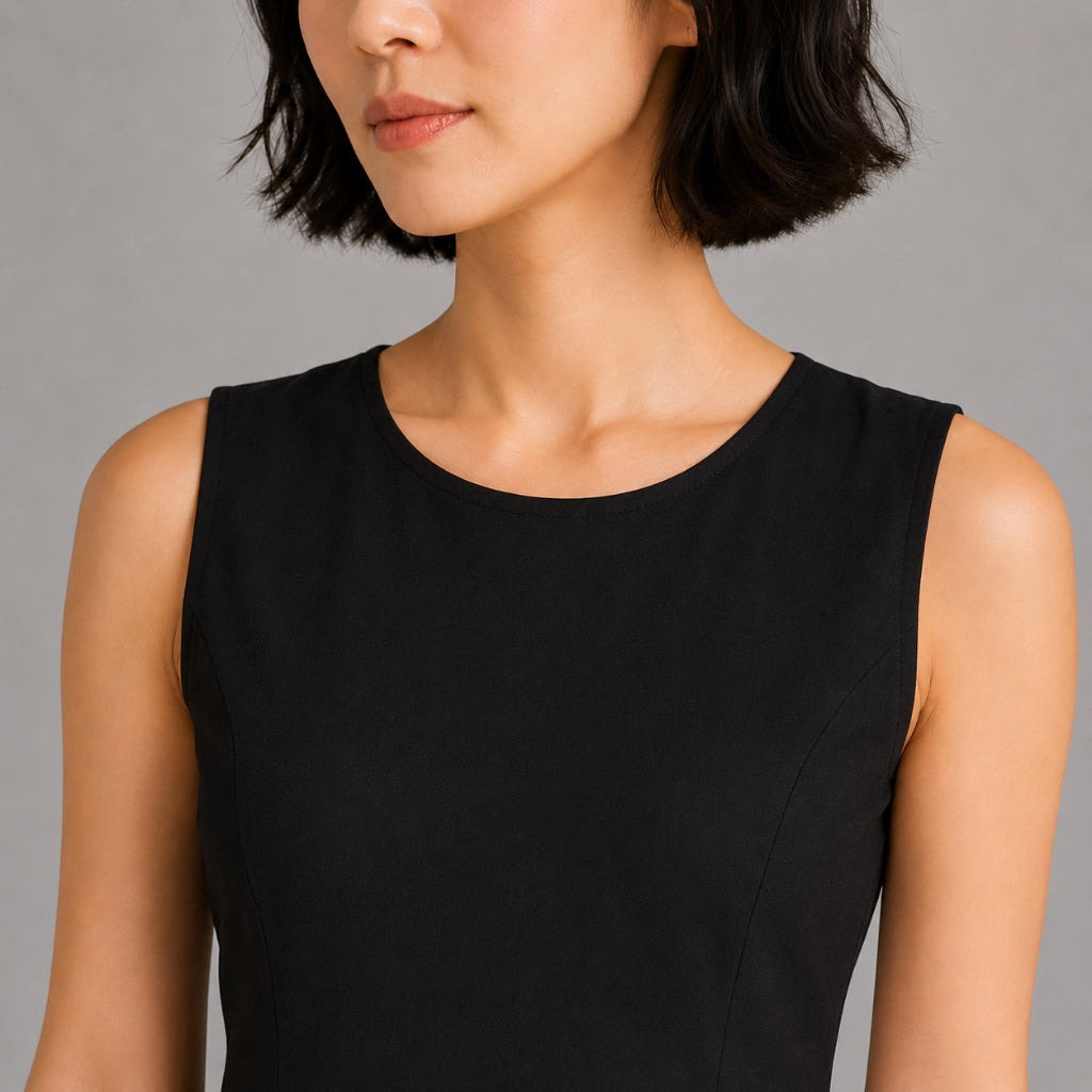 COLEGACY Women Sleeveless Long Dress