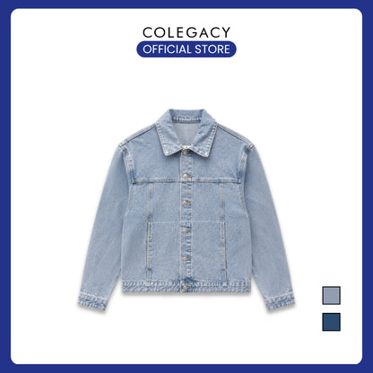 COLEGACY Men Long Sleeve Denim Jacket