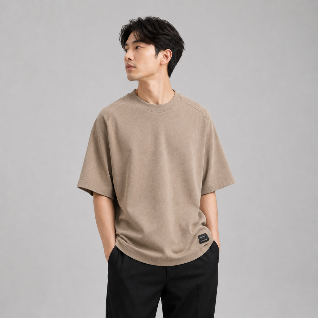 COLEGACY Men Premium Heavyweight Oversized T-Shirt