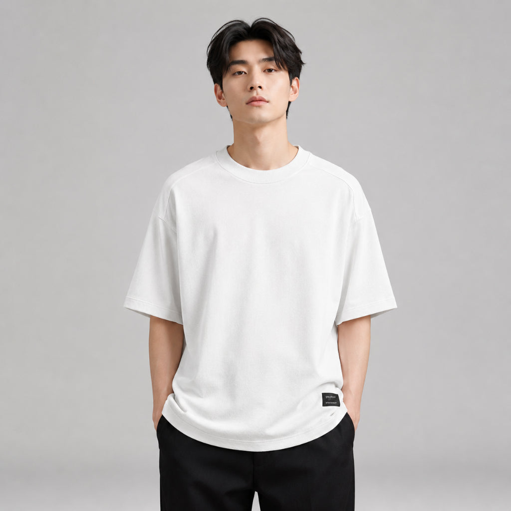COLEGACY Men Premium Heavyweight Oversized T-Shirt