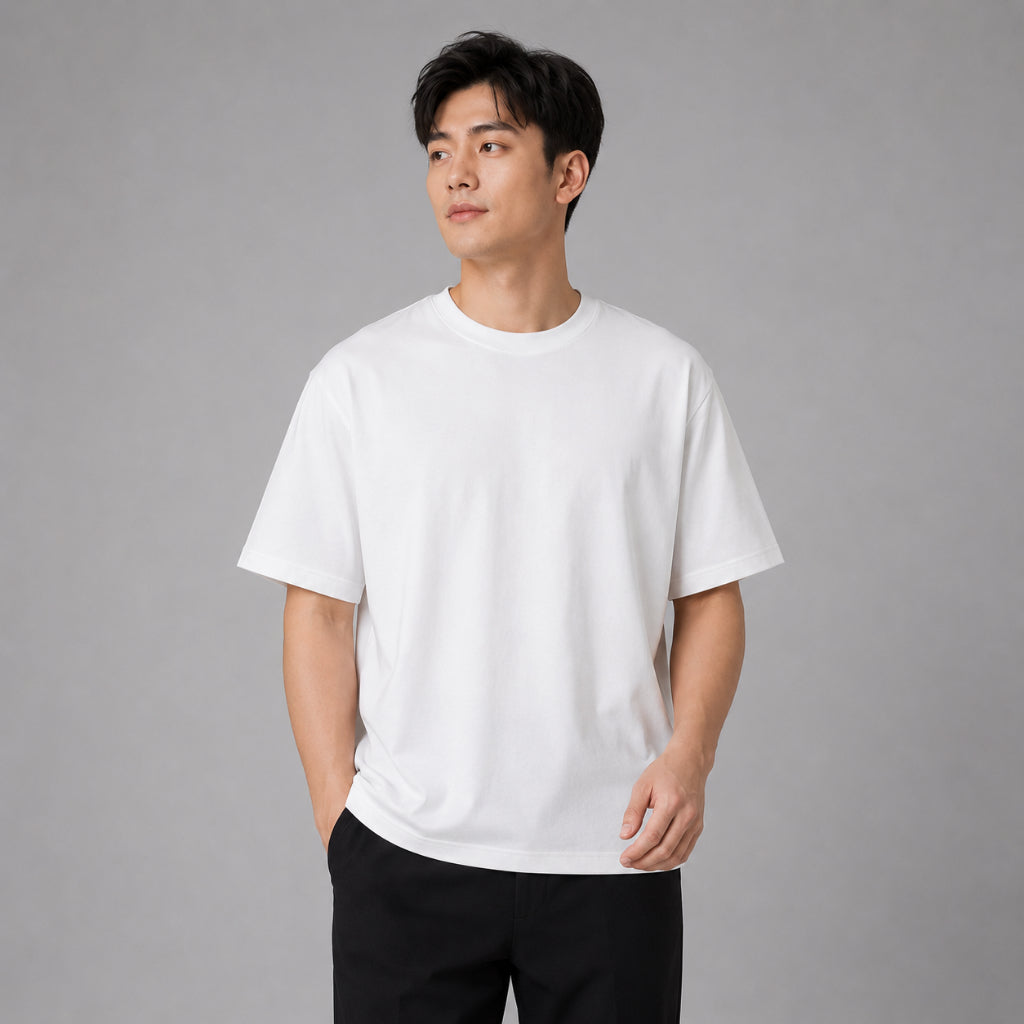 COLEGACY Men Basic Oversized T-Shirt