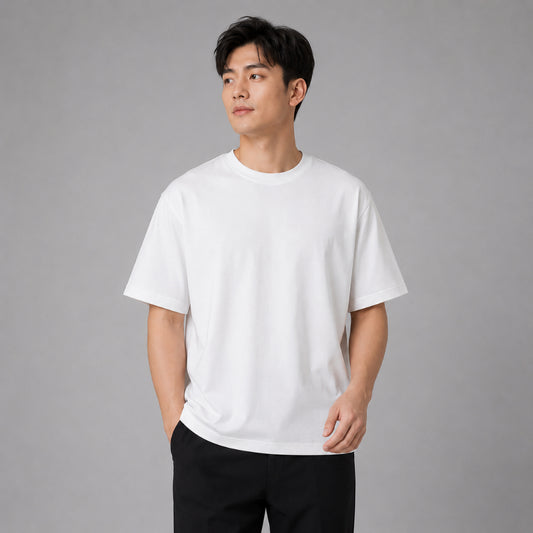 COLEGACY Men Basic Oversized T-Shirt
