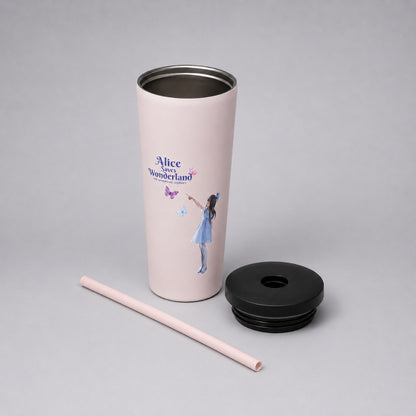 COLEGACY Alice Saves Wonderland Straw Cup