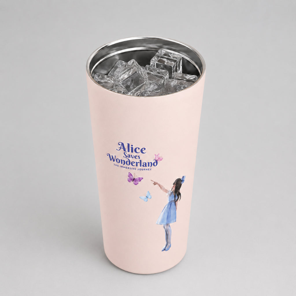 COLEGACY Alice Saves Wonderland Straw Cup