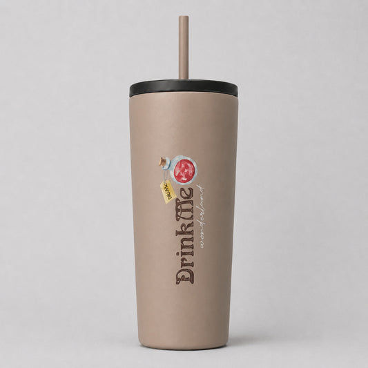 COLEGACY Alice Saves Wonderland Straw Cup
