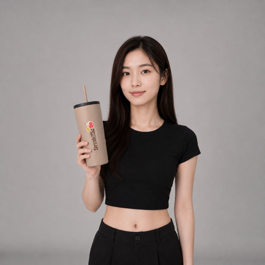 COLEGACY Alice Saves Wonderland Straw Cup