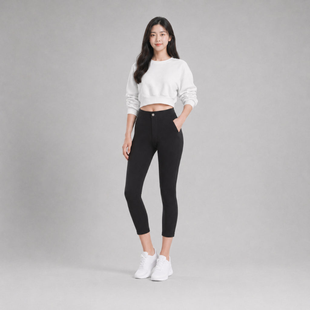 COLEGACY Women High-Waist 9/10 Leggings
