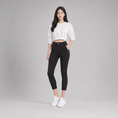 COLEGACY Women High-Waist 9/10 Leggings