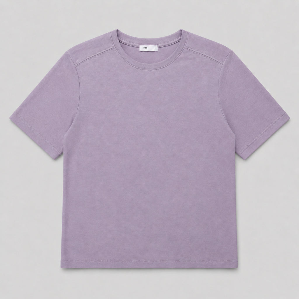 YFS Women Essential Round Neck Casual T-Shirt