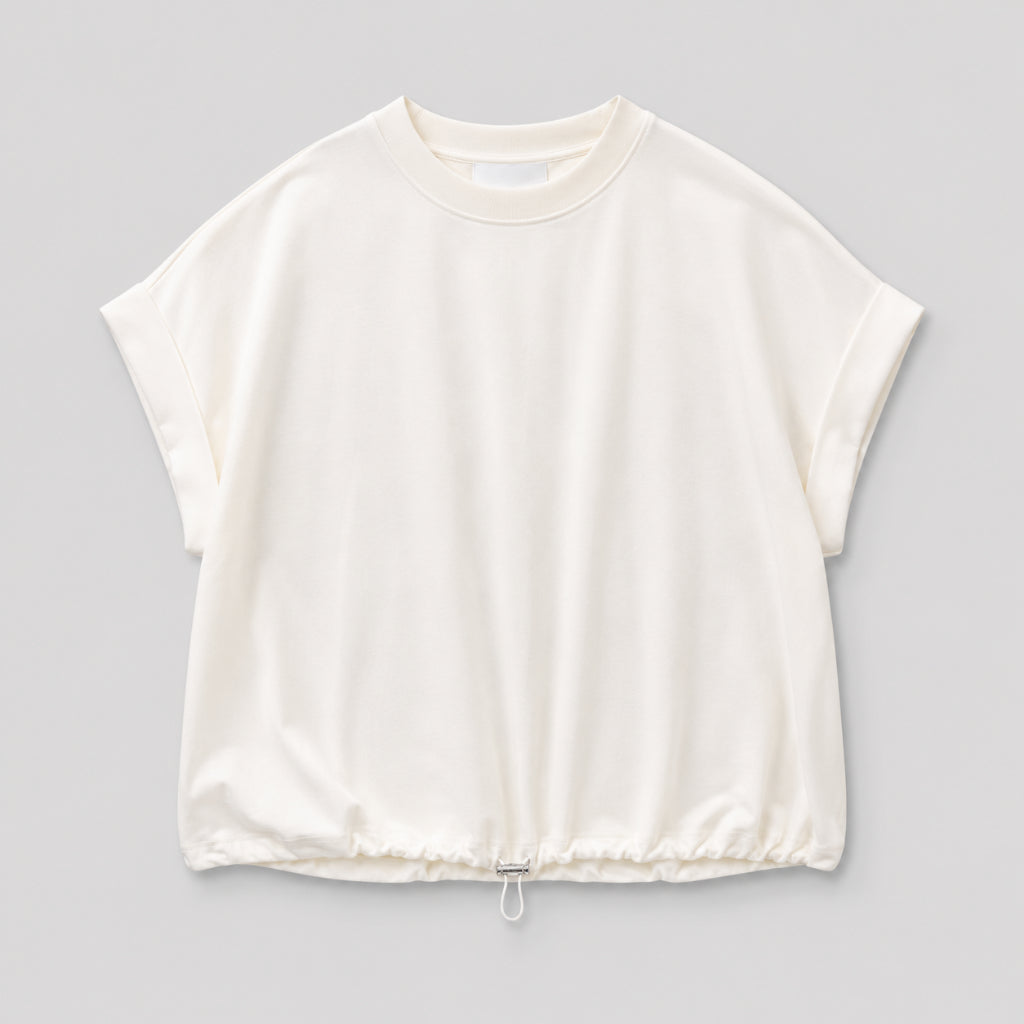 YFS Women Drawstring Hem Crop Top