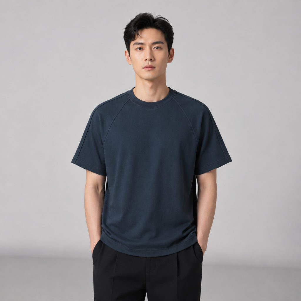 AD Men Raglan Sleeve Oversized Tee