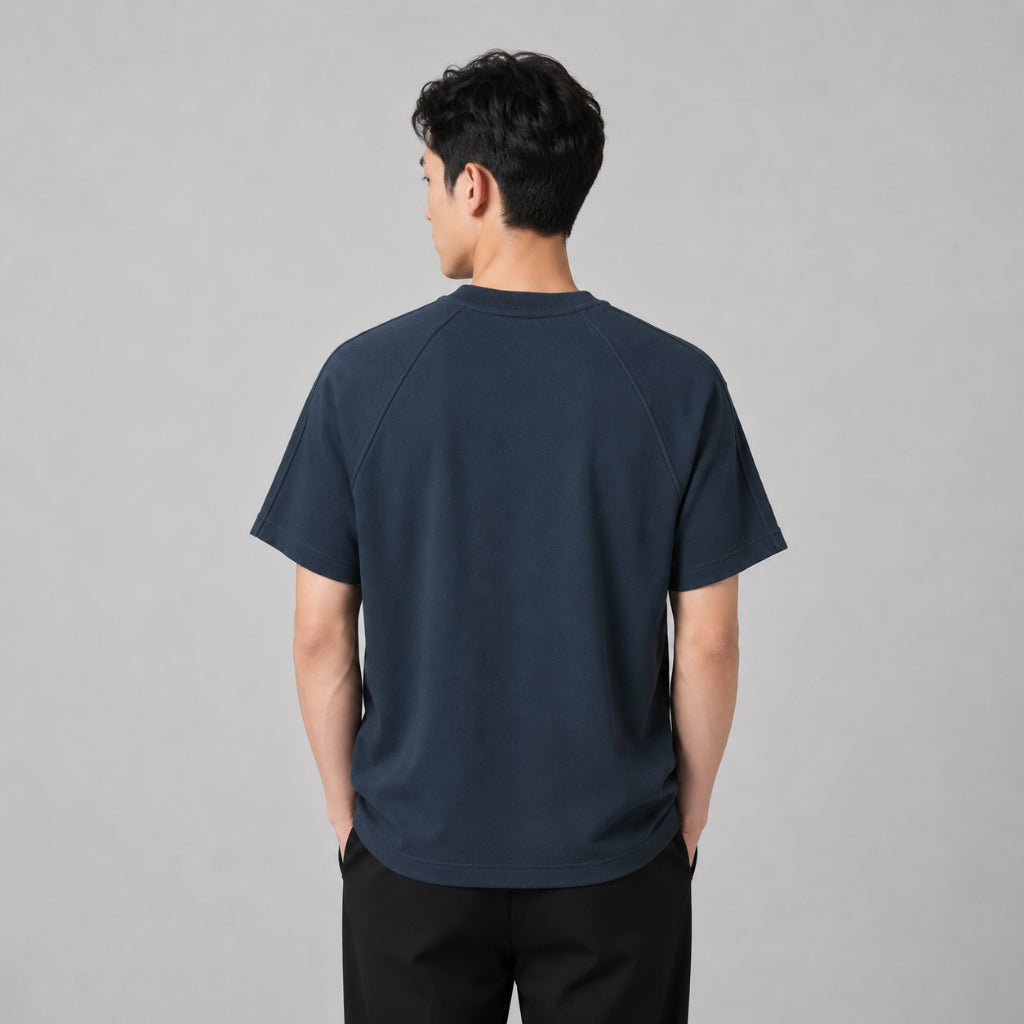 AD Men Raglan Sleeve Oversized Tee