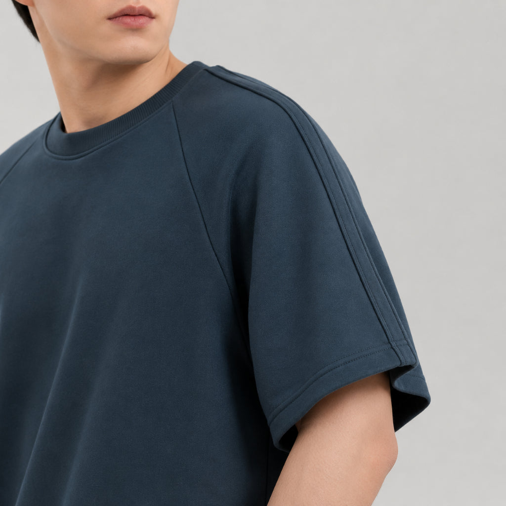AD Men Raglan Sleeve Oversized Tee