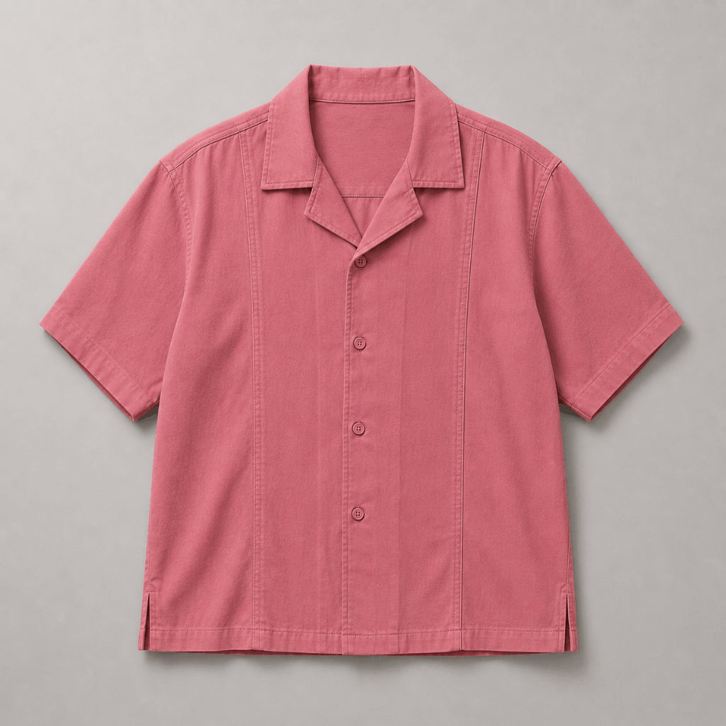 AD JEANS Men Textured Collar Shirt