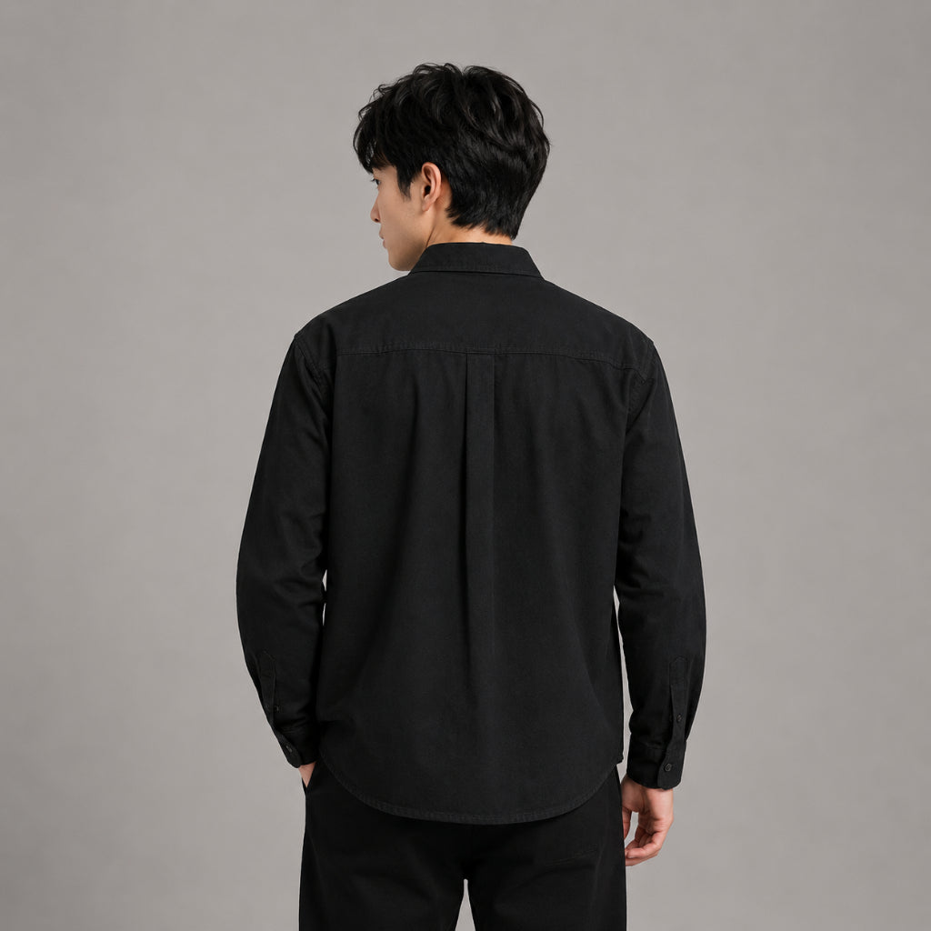 AD JEANS Men Long Sleeve Utility Shirt