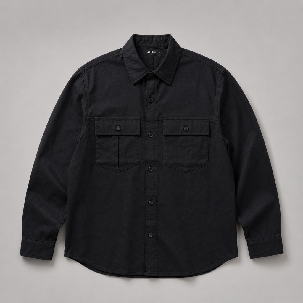 AD JEANS Men Long Sleeve Utility Shirt