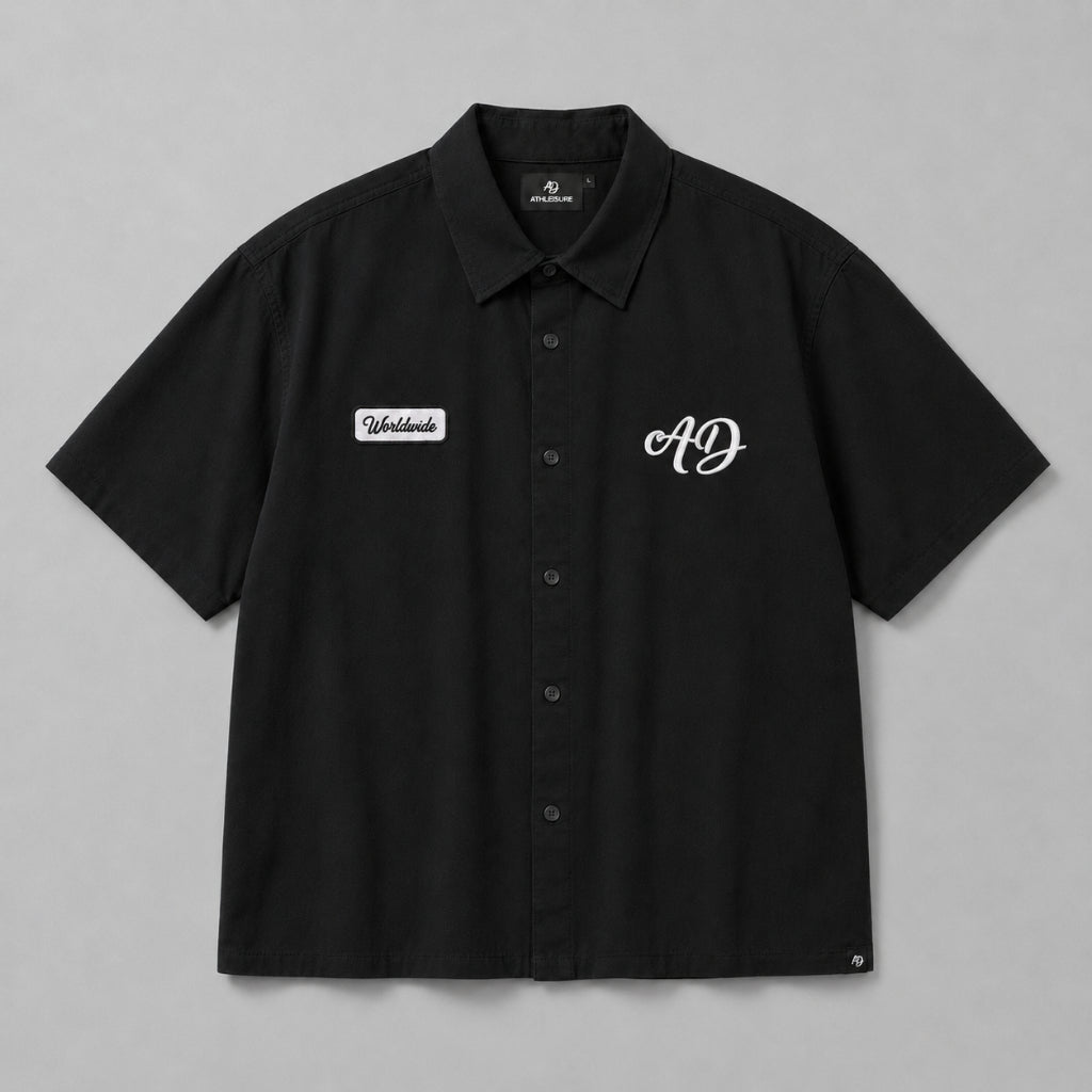 AD Athleisure Men Worldwide Patch Shirt