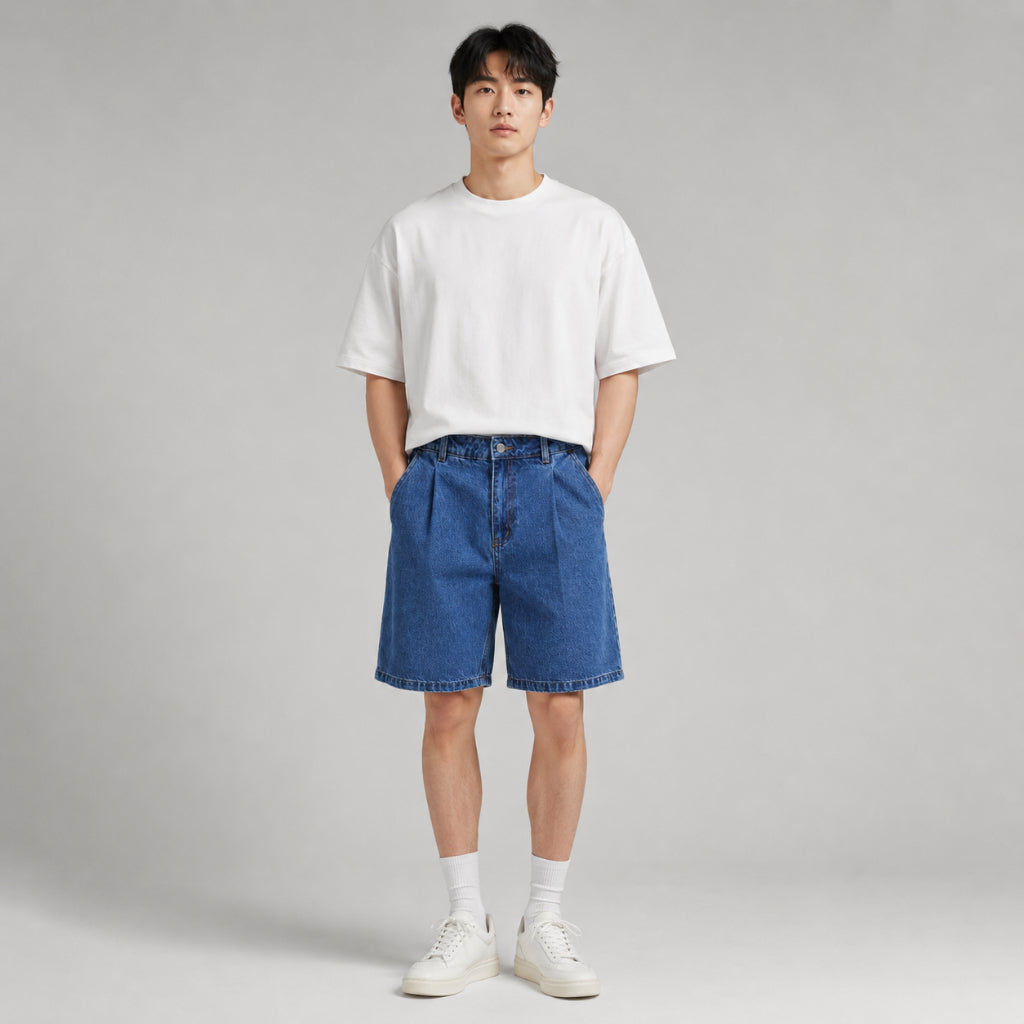 AD Athleisure Men Denim Shorts