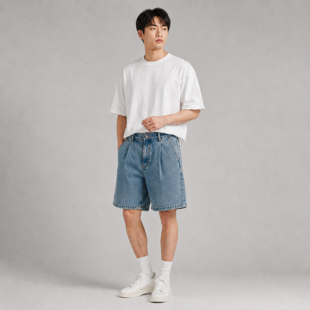 AD Athleisure Men Denim Shorts