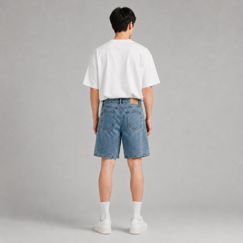 AD Athleisure Men Denim Shorts
