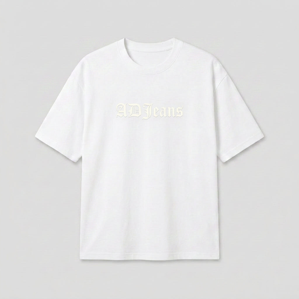 AD Men Oversized T-Shirt Men Minimal Logo