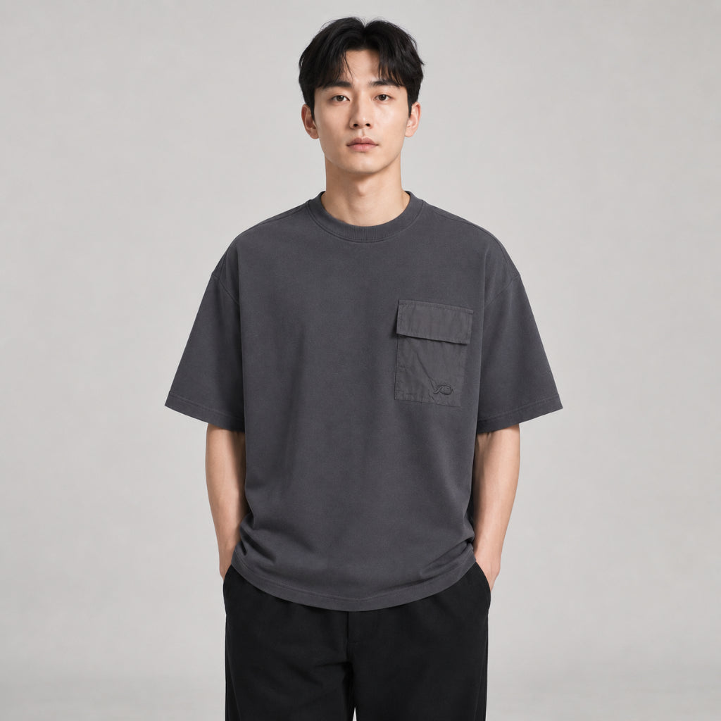 AD Men Oversize Pocket Tee