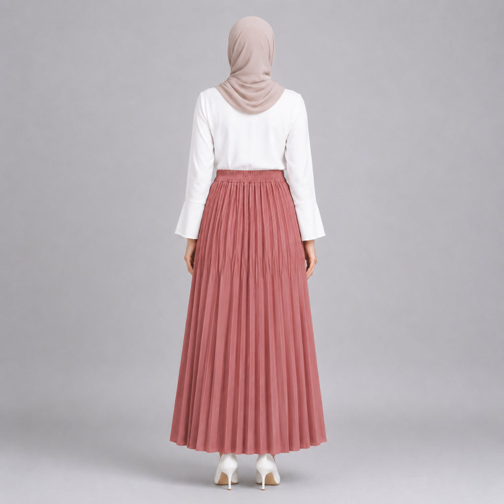 PISCO Women Classic Pleated Maxi Skirt