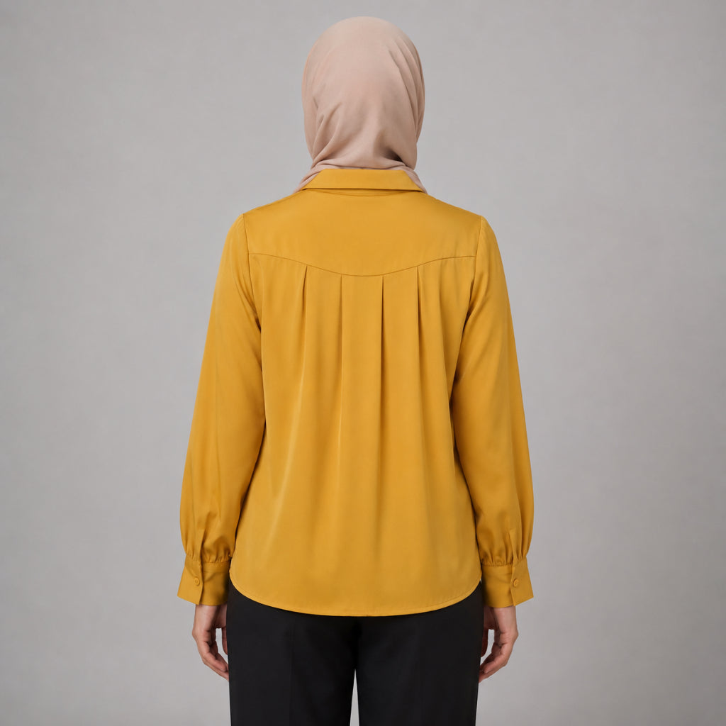 PISCO Women Elegant Long Sleeve Blouse