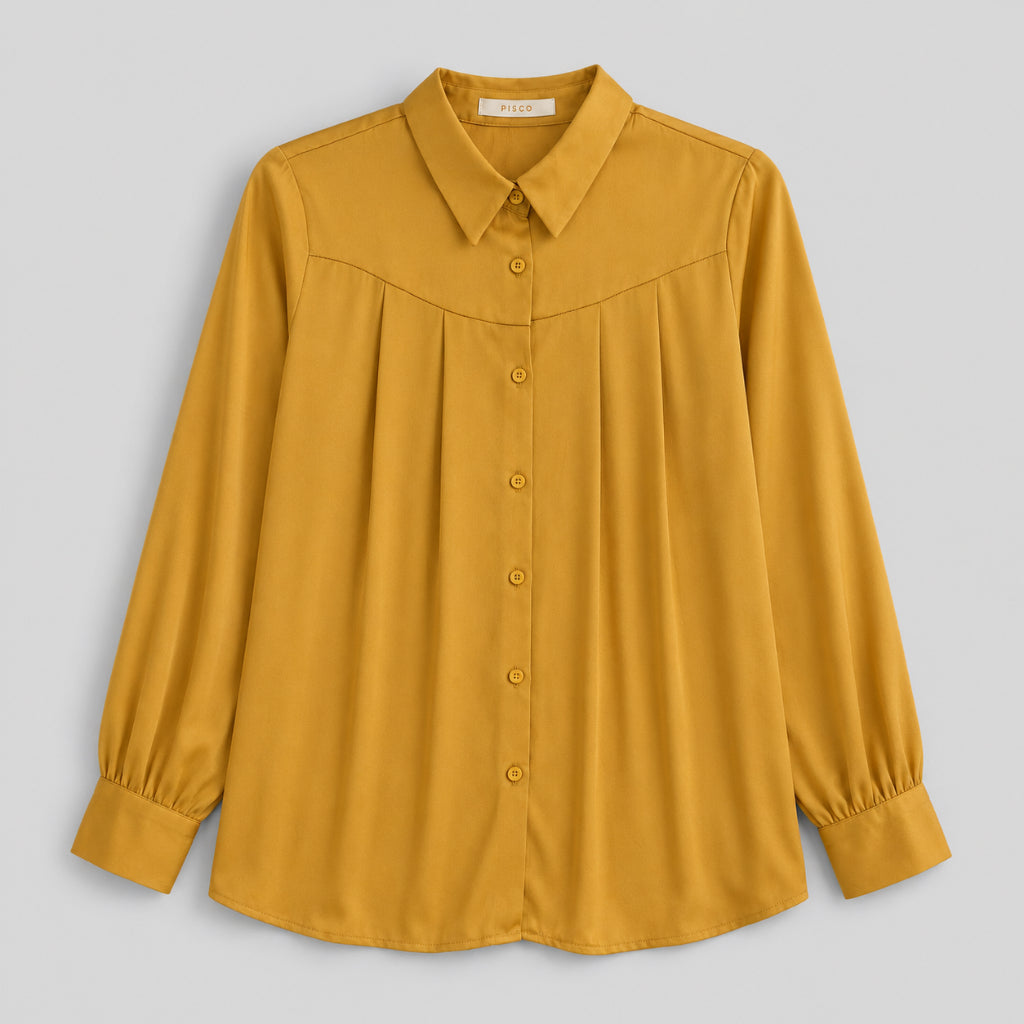 PISCO Women Elegant Long Sleeve Blouse