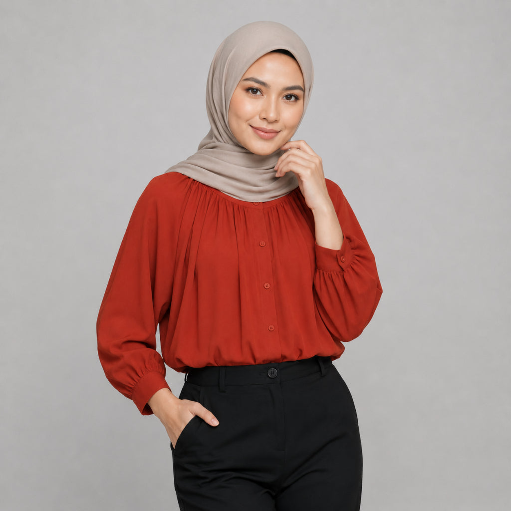 PISCO Women Long Sleeve Blouse