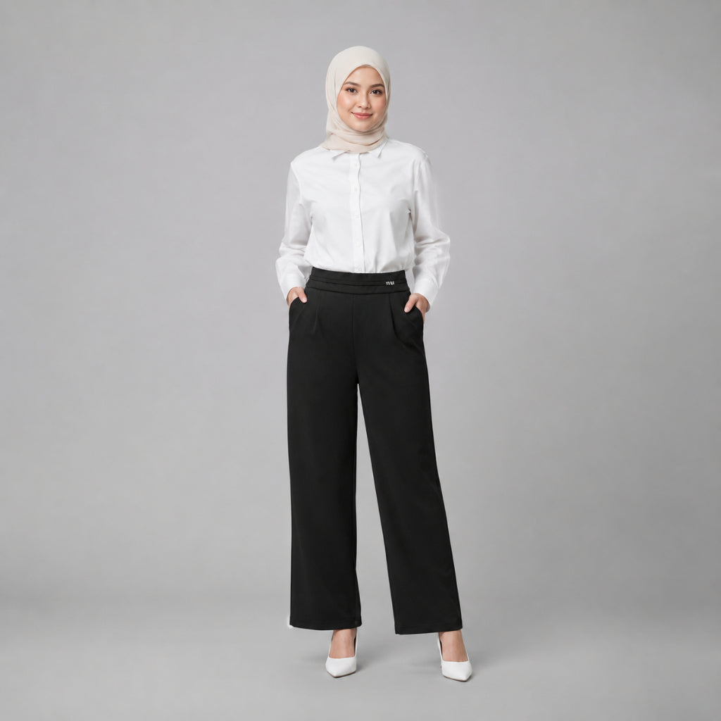 PISCO Women Tailored Wide Leg Pants
