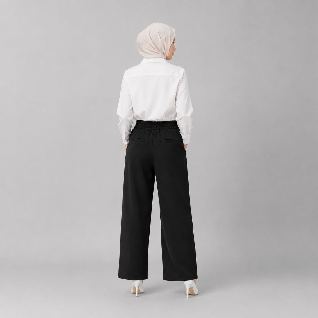 PISCO Women Tailored Wide Leg Pants