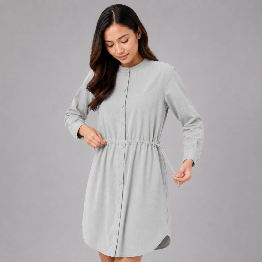 PISCO Women Drawstring Midi Dress