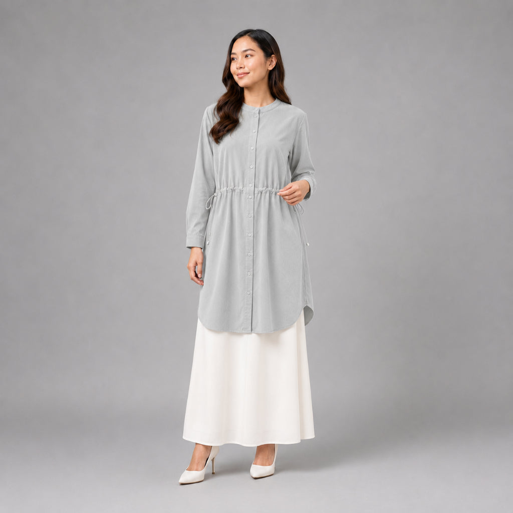 PISCO Women Drawstring Midi Dress